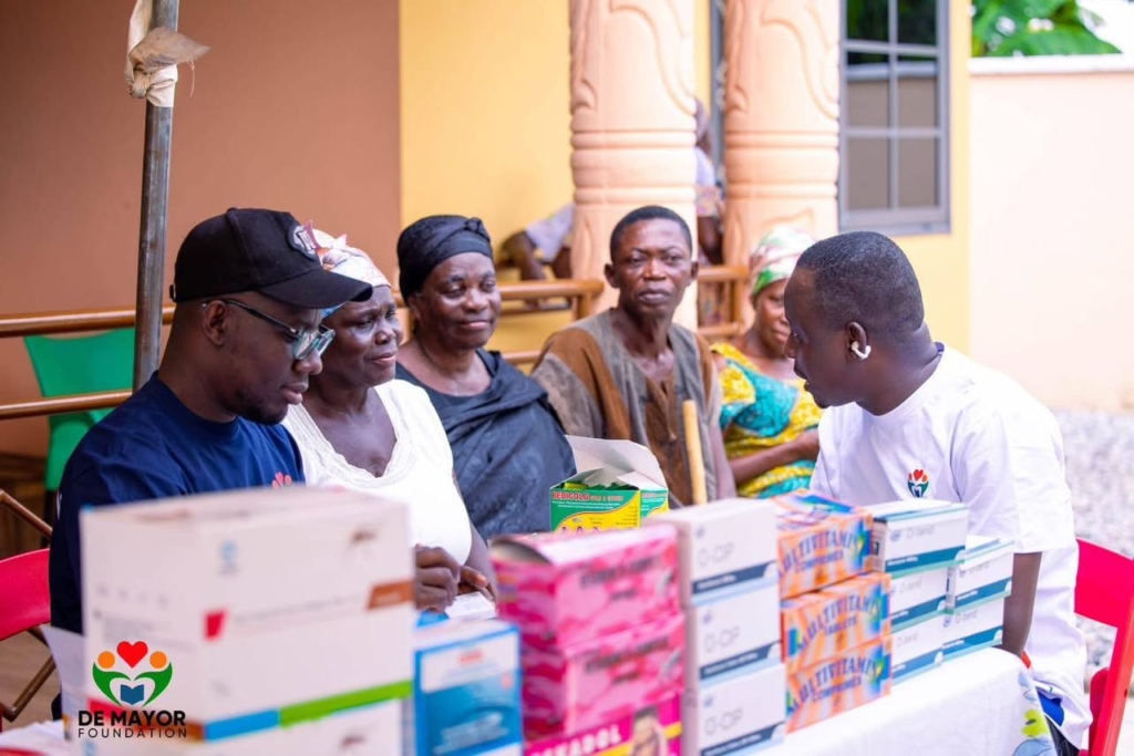 De Mayor Foundation supports over 700 widows and vulnerable persons in Adeiso